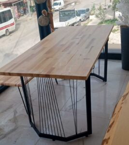 ÖZBER ÇEMBER AYAK ORTA MASA