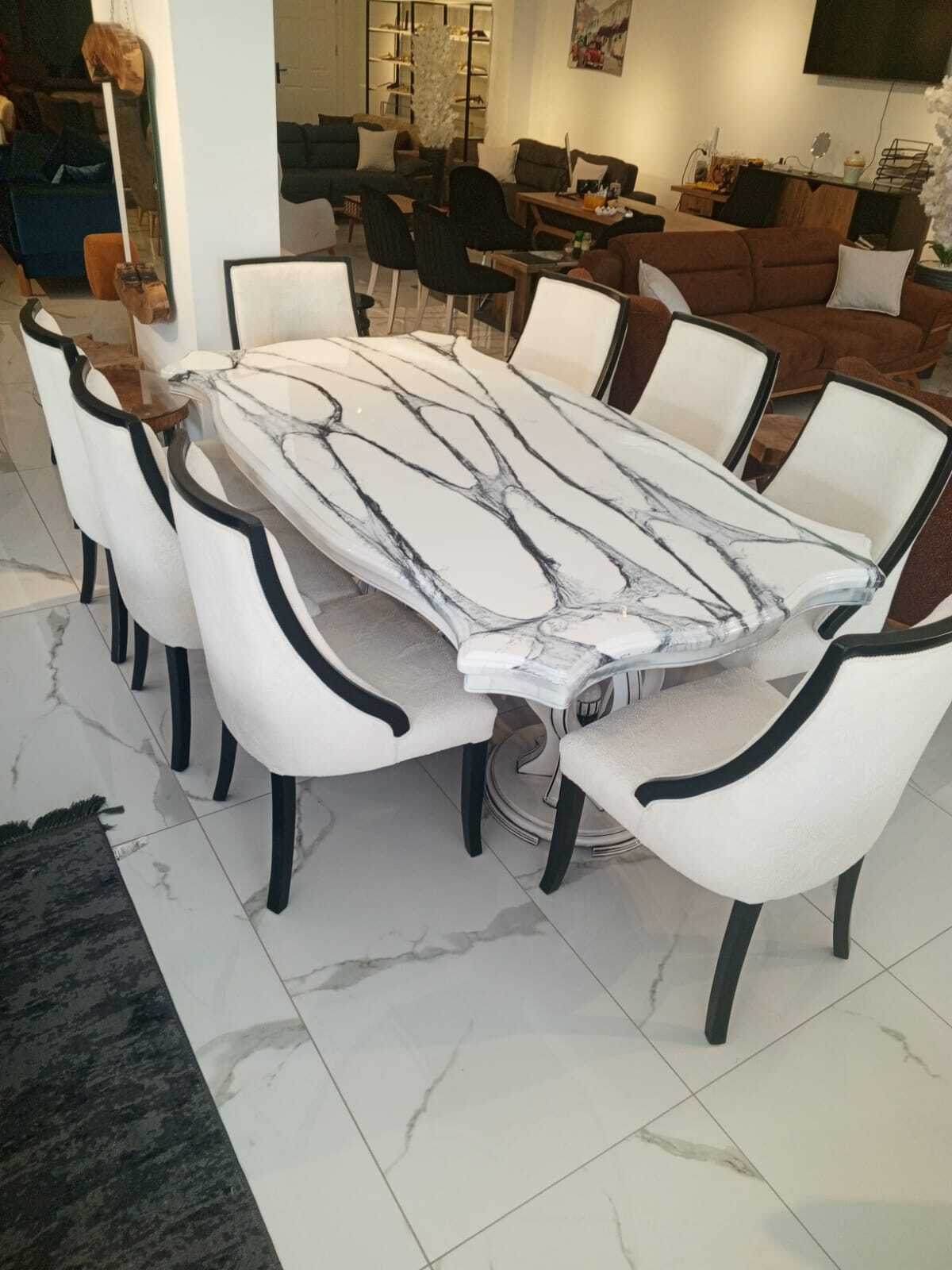 Second image of AHSAP MERMER GORUNUMLU  MASA SANDALYE