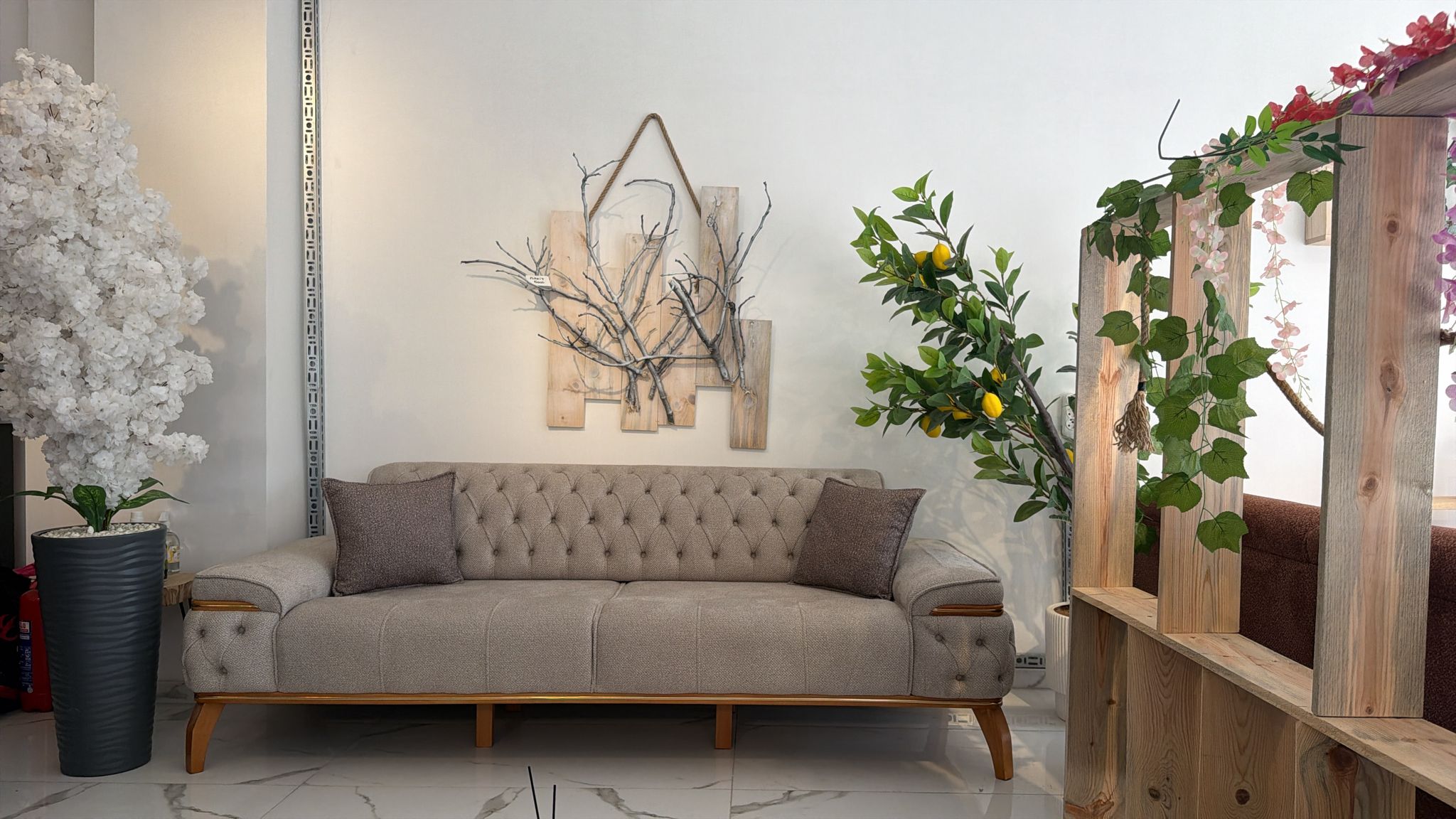 MODERN  YATAK OLABİLEN 3 LÜ KOLTUK